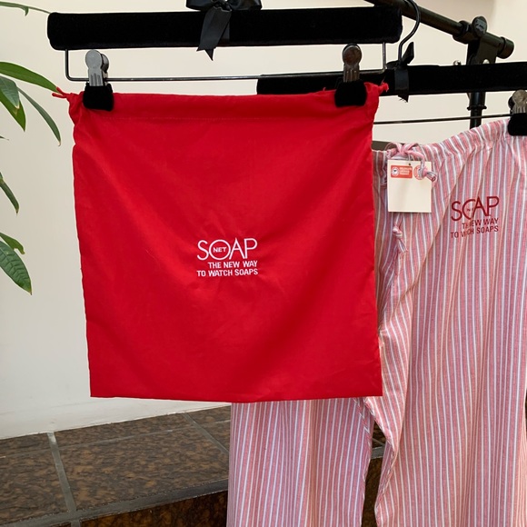 NWT SOAPNET 100% COTTON PAJAMAS and INTIMATES BAG - Picture 6 of 10